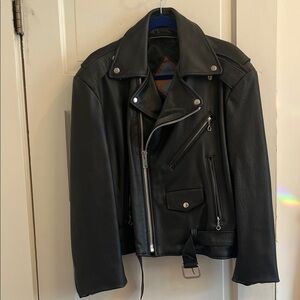 Dakota genuine, leather bomber jacket, size 42